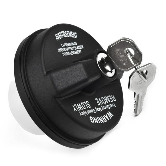 MYG Locking Gas Cap, Lock Fuel Cap Compatible for Chrysler for Jeep for Dodge Locking Cap W/2 KEY 5278655AB 2001-16
