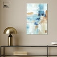 thumbnail image 3 of House Of Lines I Blue Abstract Wall Art Canvas Wall Art by Art Remedy, Gallery Wrapped, 16" x 24", 3 of 7