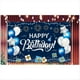 thumbnail image 4 of 115X180Cm Fondo de FotografíA de Feliz CumpleañOs Globo de Brillo Azul Fondo de FotografíA de Fiesta de CumpleañOs Tela de FotografíA, 4 of 6