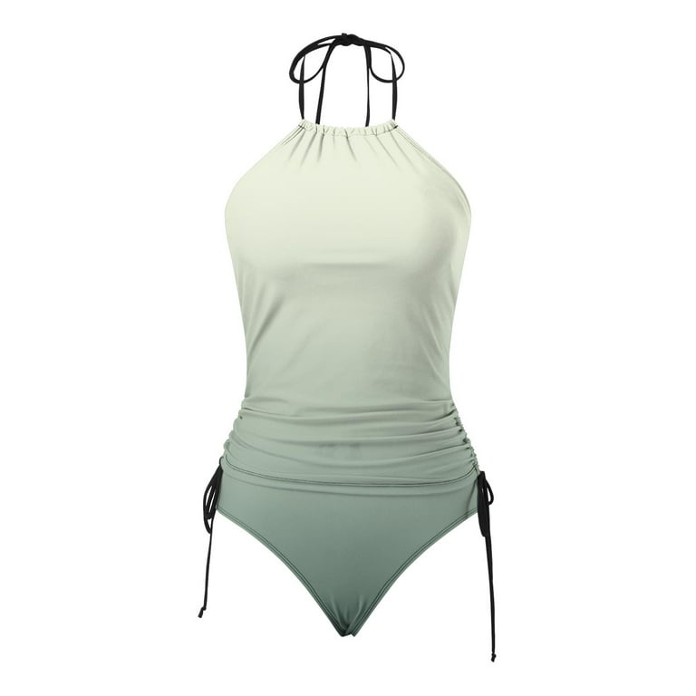 Gibobby Women Tankini Swimsuit With Shorts - Halter Two Piece Swimsuit With Pocket Tummy Control Bathing Suit 2025 Swimwear Black L