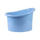 thumbnail image 1 of Cubo de baño para bebés Bañera para bebés Asiento de baño con respaldo alto Bañera para bebés Cubo de bañera para bebés Regalos para niños recién nacidos Azul, 1 of 8