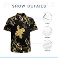 thumbnail image 7 of High Quality Hawaiian Shirts for Men Short Sleeve Aloha Beach Shirt Floral Summer Casual Button Down Shirts Blouses DWXBML, 7 of 7