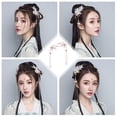 thumbnail image 2 of Daily Mix Store Chinese Ancient Headdress Handmade Dragonfly Tassel Fairy Hair Clips R3, 2 of 9