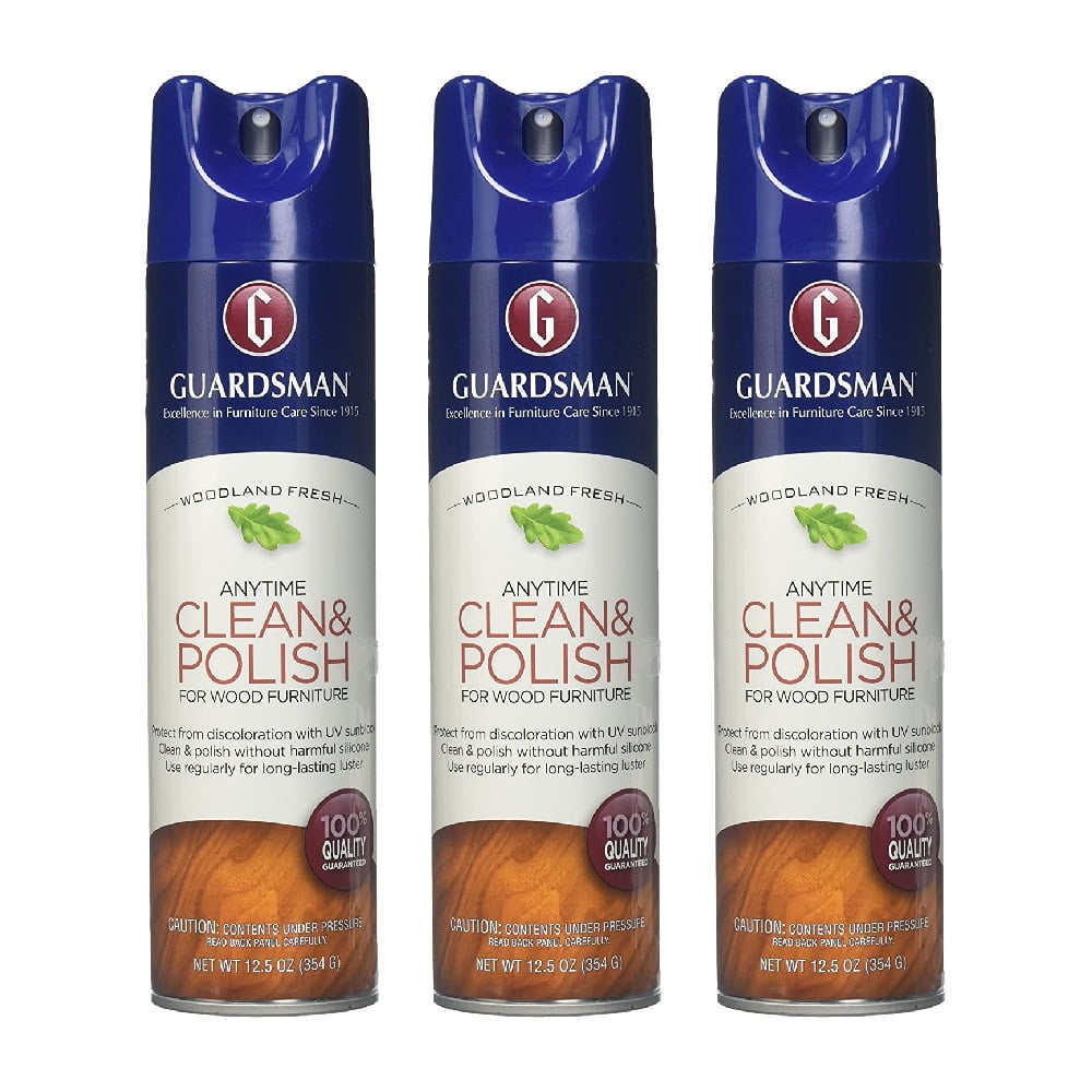 Guardsman Clean and Polish Wood Furniture Woodland Fresh Scent 12.5 oz