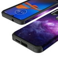 thumbnail image 3 of Moto E6 Plus Case, KAESAR Hybrid Graphic Armor Shockproof Impact Resistant Cover Case for Motorola Moto E Plus 6th Generation (Galaxy Cloud), 3 of 4