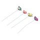 thumbnail image 1 of Decoración de mariposas de simulación, 4 piezas de mariposas de simulación coloridas decoraciones al aire libre estacas de jardín rendimiento sólido, 1 of 9