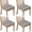 Pioneer Flower Floral, variant on Pioneer Flower Floral Print Pattern Seat Covers for Dining Room Chairs Set Of 4,Stretch Printed Washable Chair Seat Cover with Elastic Ties and Button,Removable Waterproof Couch Cushion Covers