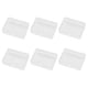 thumbnail image 1 of Caja de almacenamiento de plástico rectangular de 6 piezas, pequeña caja transparente, contenedor para joyas, organizador de colección (49 unidades), 1 of 5