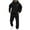 A262-Black, variant on FYDUU Mens Casual Tracksuit Hoodies Set Men's Tracksuit 2 Piece Casual Sweat Suits For Men Fall Winter Sweatshirts Athletic Sweatsuits Sets Zip Pullover Sweatshirts