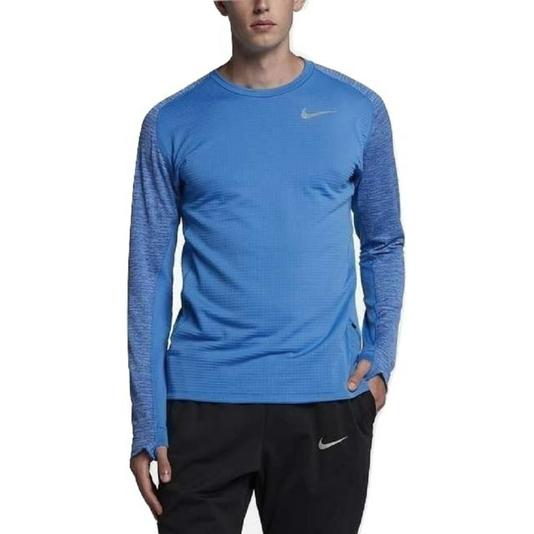 Rengør rummet kande Universitet Nike Therma-Sphere Element Photo Blue Men's Long Sleeve Running Shirt Size  L - Walmart.com
