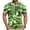 Green, variant on Mens Cycling Jersey Cycling Shirt Short Sleeve Bike Riding Shirt, Multi-Pattern Camo Printed Top, Rear Storage Pockets with Zipper, Breathable Quick Dry Bicycle Sportswear Tee
