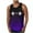Purple, variant on Blczomt Sleeveless T Shirts for Men Muscle Tees Casual Beach Yellow Summer Men's Fashion