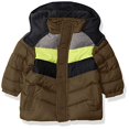 thumbnail image 1 of Baby Boys Colorblock Puffer, Forest, 24M, 1 of 3