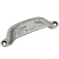 thumbnail image 2 of Strategic Brands 84764 3 in. Distressed Pewter Riverstone Cabinet Cup Pull, 2 of 2