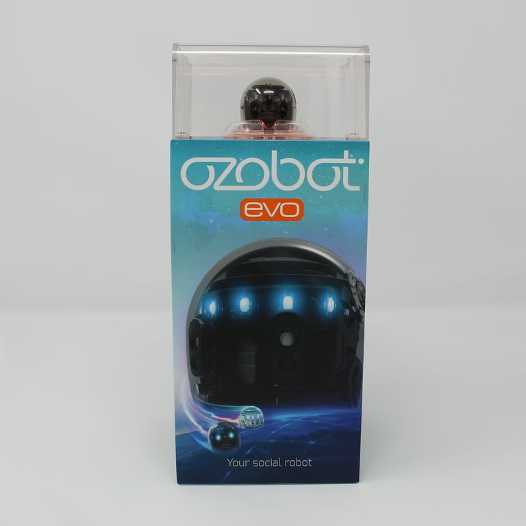 Ozobot Evo Programmable Robot Toy - Black for sale online