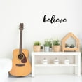 thumbnail image 2 of Believe - Beautiful Solid Steel Home Decor Decorative Accent Metal Art Wall Sign, 2 of 3