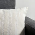 thumbnail image 3 of SAFAVIEH Revell Striped Pillow, 12" x 20", Ivory, 3 of 5