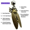 thumbnail image 2 of Cicada Bug Insect Necklace Pendant, 2 of 6
