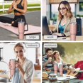 thumbnail image 7 of Modern 40oz Tumbler– Stainless Steel Insulated Tumbler with Handle and Straw, Large Capacity Travel Cup for Hot & Cold Drinks, 7 of 7