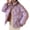 Pink, variant on Vedolay Parka Jacket Women Long Sleeve Button Down Coat Knitwear Coat 2023 Black,M