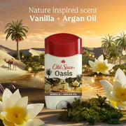 Old Spice Mens Antiperspirant Deodorant, Invisible Solid Stick, Oasis with Vanilla, 2.6oz