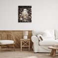 thumbnail image 3 of Stupell Industries Traditional Bookish Ghost & Flowers Canvas Art, 24 x 30, by Jo Moulton, 3 of 7
