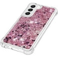 thumbnail image 5 of Slim Fit Phone Case for Samsung Galaxy S23 (Not fit S23 Plus), Glitter Liquid Quicksand Effect Silicone Soft TPU Case with Camera Lens and Screen Protection for Galaxy S23,LSWT Diamond Rose, 5 of 6