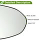 thumbnail image 3 of Reemplazo de vidrio del espejo izquierdo con calefacción Unique Bargains Door Wing con placa de respaldo No.87611L2000/87611L3010 para Kia K5 2020-2024, 3 of 6