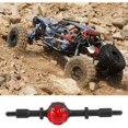 thumbnail image 5 of 1 juego de eje de puente trasero de metal con engranaje de acero para D12 B14 B24 B16 B36 C14 C24 C34 C44 RC Car Upgrade Parts, Black, 5 of 5