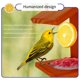 thumbnail image 3 of Bird Feeder Garden Bird Feeder Outdoor Feeder, 3 of 5