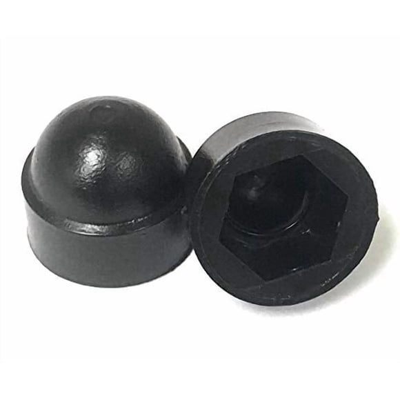 Tapa de protección contra tornillos, paquete de 25 unidades, color negro, DME DISTRIBUTION