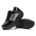 thumbnail image 2 of 2025 Clearance! Clothes under $5 asdoklhq Sneakers for Women,New Sequined Women's Shoes Foreign Trade Plus Size Fashion Sports Casual Shoes, 2 of 9