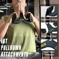 thumbnail image 6 of LAT Pull Down Bar for Cable Machine, LAT Pulldown Attachments T Bar V Bar Cable Attachment, Back Tricep Bar Strength Training Handle, 6 of 7