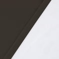 thumbnail image 5 of Rooney Luxury Contemporary Brown Solid Print Grommet Blackout Kitchen Cafe Curtains, 30 x 36 in (2 Panels), 5 of 5