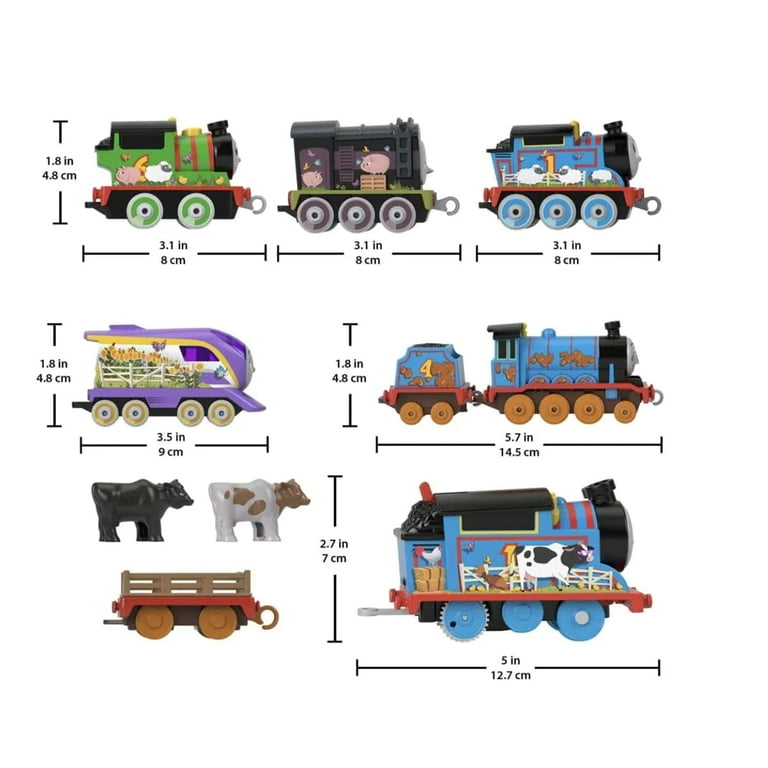 Thomas & Friends Special Farm Characters Set, 6-Pack Metal