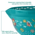 thumbnail image 3 of The Pioneer Woman Keepsake Floral 3-Piece Ceramic Mixing Bowl Set, 3 of 6