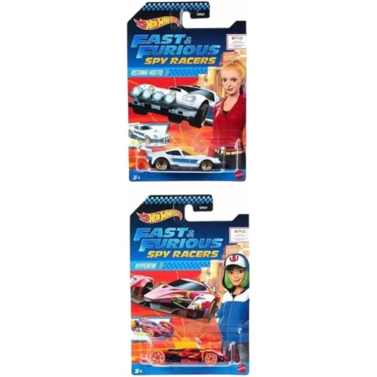 Hot Wheels Fast and Furious Spy Racers 4‚ÄëCar Die‚ÄëCast Set 1:64