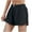 Black, variant on Tumotour Athletic Shorts For Women Running Workout Gym Short High Waisted With Pocket Summer Tennis Shorts Casual Gym Shorts