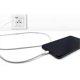 thumbnail image 2 of Power Socket Glass Panel French Standard Wall with Power Indicator Dual Usb Charging 2.1A,16A 250V White, 2 of 5