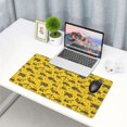 thumbnail image 5 of Bingfone Vintage Excavator Large Gaming Mouse Pad,Extended Desk Mousepad with Stitched Edges,Non-Slip Base,Water Resist Keyboard Pad for Gamer, Office & Home, 29.5 x 16 in, 5 of 6