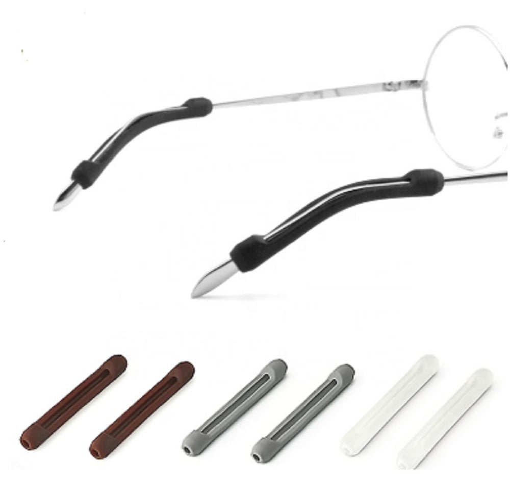 20xAnti Slip Glasses Ear Hooks Tip Eyeglasses Transparent Grip Temple Holder 