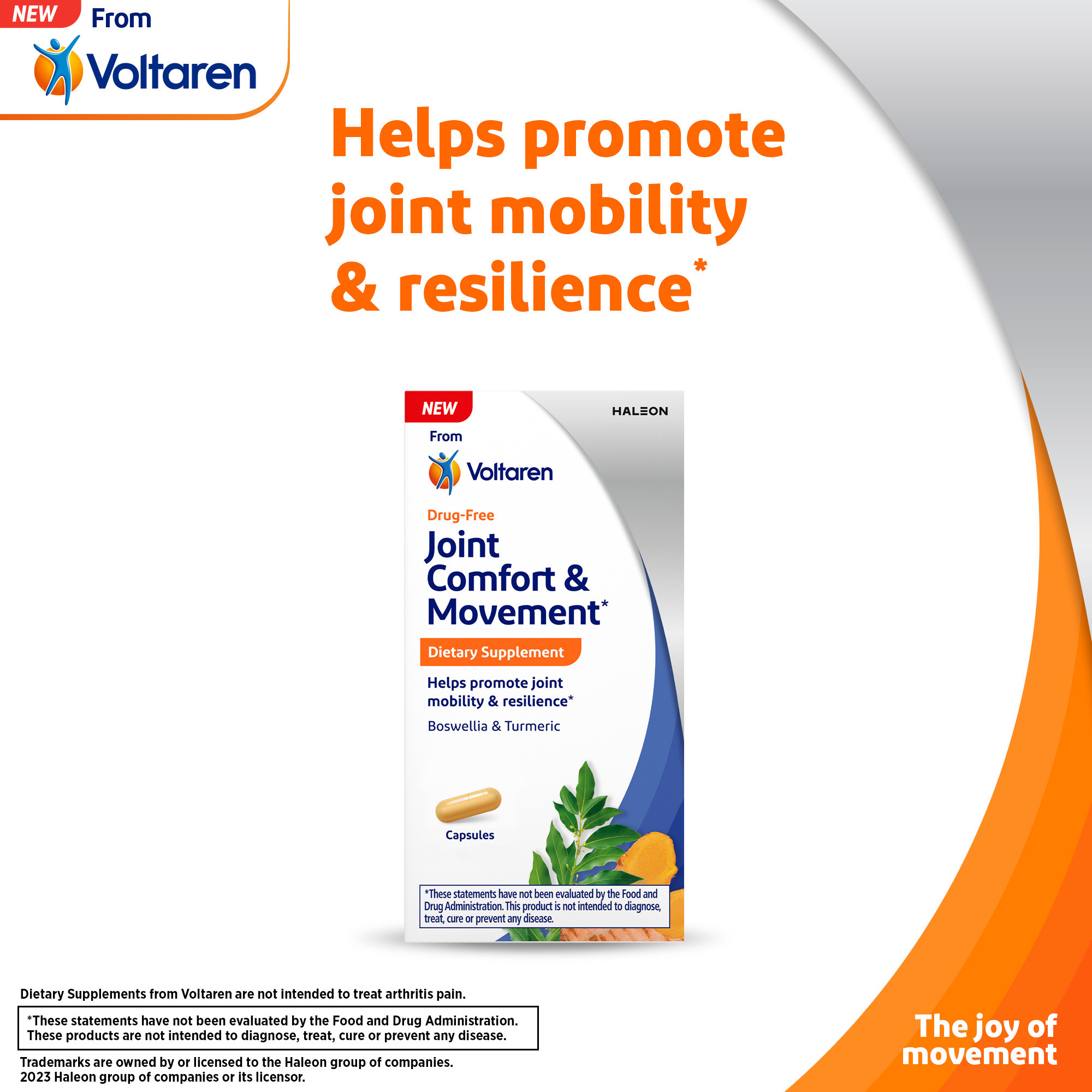 Voltaren Dietary Supplements Joint Comfort + Movement  30 Ct