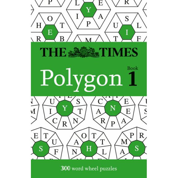 Pre-Owned The Times Polygon Book 1: 300 Word Wheel Puzzles, (Paperback)