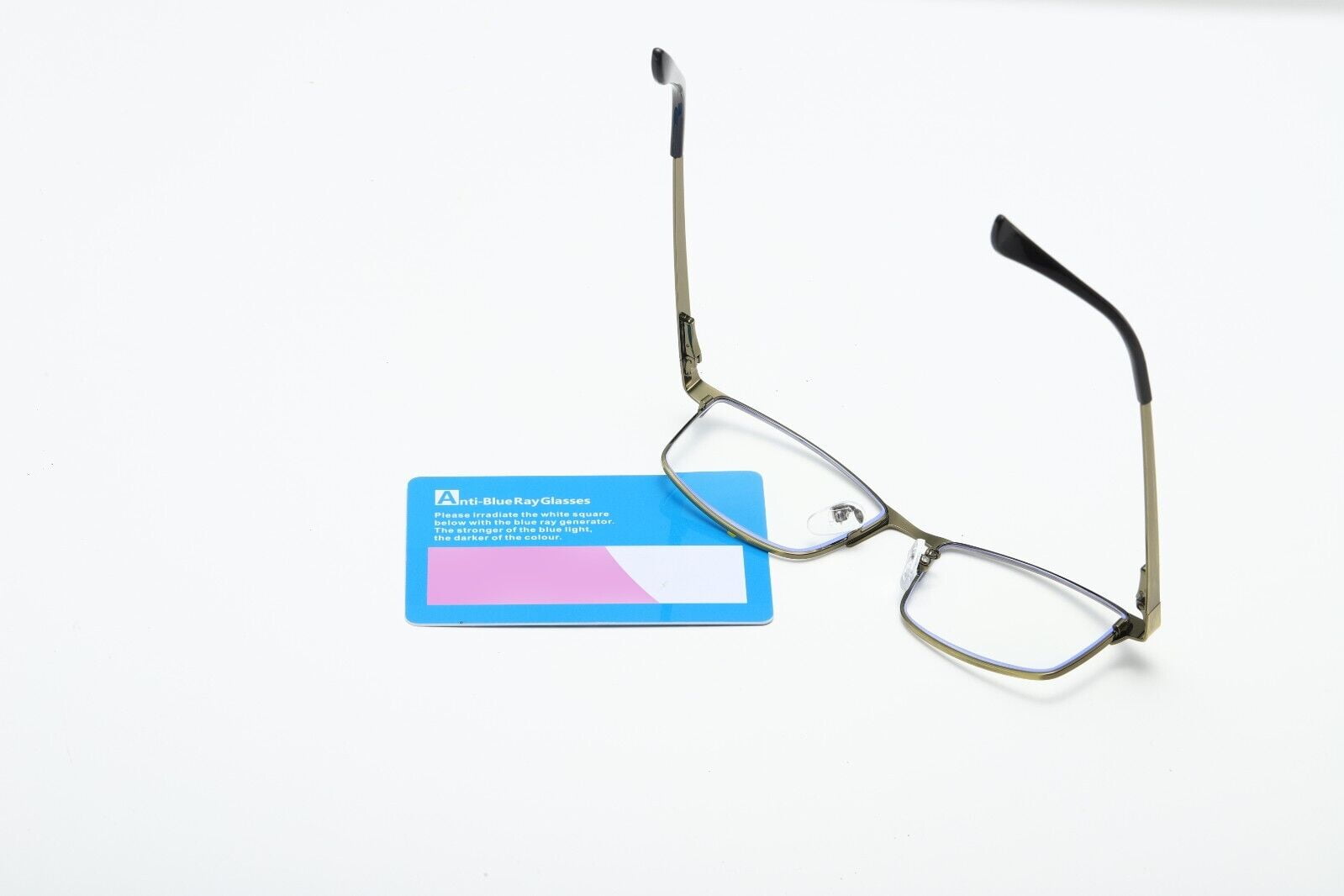 8 PK Brass Metal Frame Mens Reading Glasses Spring Hinge Blue Light Blocking Readers +1.75