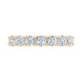 thumbnail image 3 of 1 Carat 7-Stone Diamond Wedding Band Ring in 14K Yellow Gold (Ring Size 6.5) (I1-I2 Clarity), 3 of 5