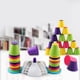 thumbnail image 3 of amiento de Tazas-32 piezas-juguetes de anidamiento de plástico-Juego de juguetes coloridos para pequeños- tazas Sunnimix Juguetes para niños tazas apilables, 3 of 8