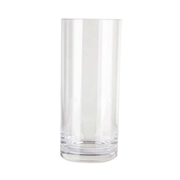 FashionCha Acrylic Clear Cylinder Vase Flower Vase Minimalist for Plants Bouquet for Floral