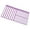 Purple, variant on 2Pcs Print Paintings Rulers With Griding for Enhances Alignment and Crafting Efficiency
