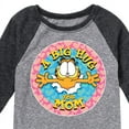 thumbnail image 3 of Garfield - Mother's Day - Big Hugs for Mom - Toddler & Youth Raglan Graphic T-Shirt, 3 of 5