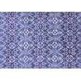 thumbnail image 1 of Ahgly Company Indoor Rectangle Abstract Blue Modern Area Rugs, 8' x 12', 1 of 4